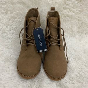 Nautica Tan Booties